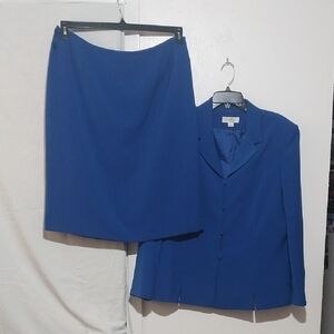 EMILY  Blue Women's Skirt Set